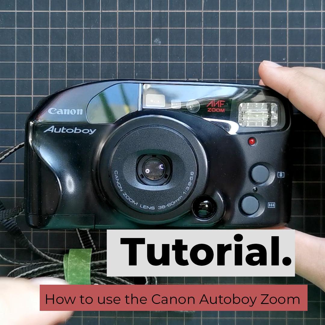 How to use the Canon Autoboy Zoom / SureShot Zoom S / Prima Auto
