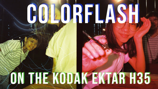 Colorflash on the Kodak Ektar H35 / H35N 35mm Camera