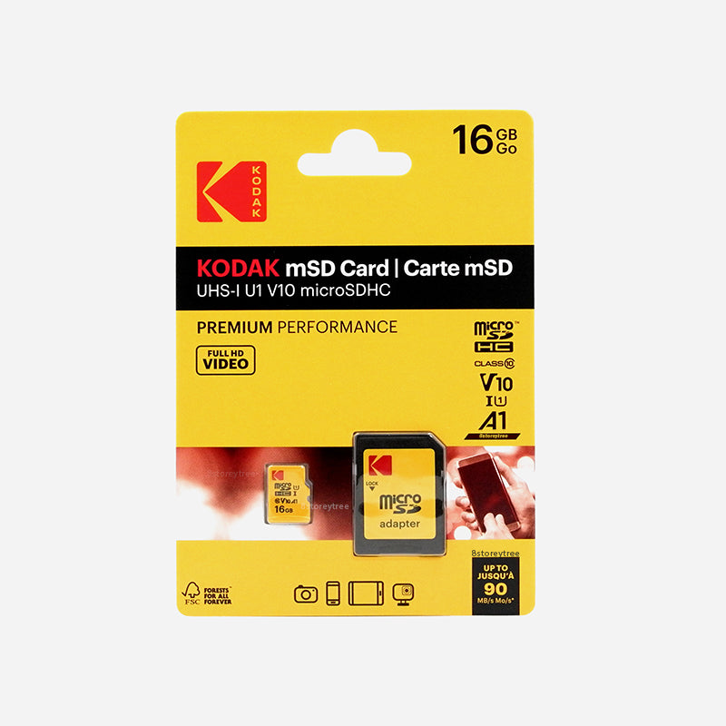Kodak micro SDCard / MicroSDHC / MicroSDXC (Premium Performance)