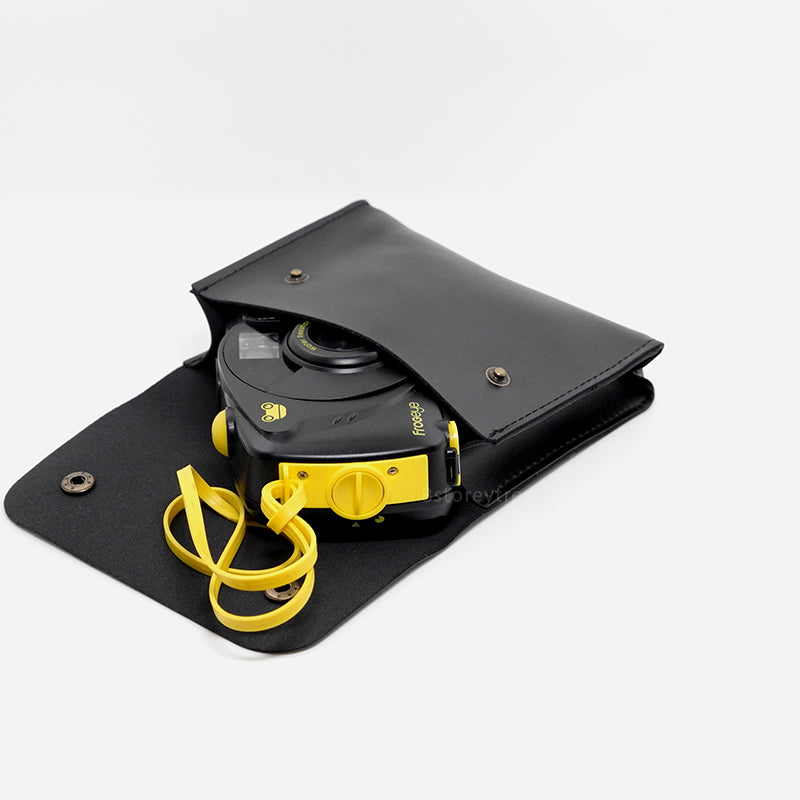 Basic Faux Leather Camera Pouch