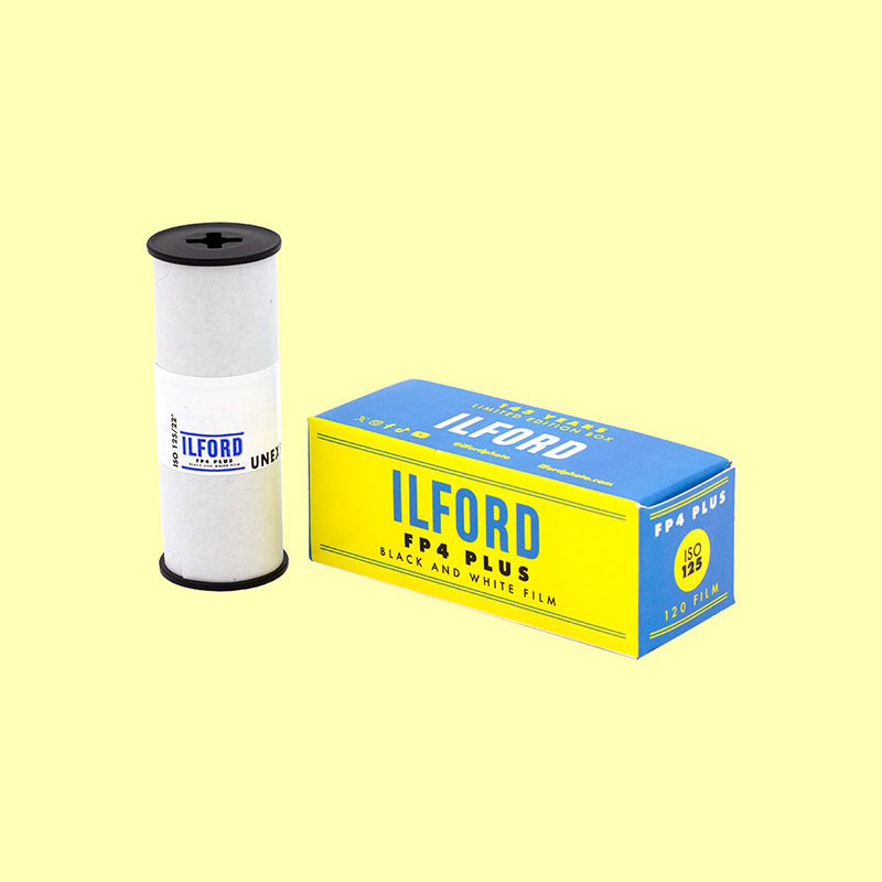 Ilford FP4 Plus 125 120 Film (Limited Edition 145 Years)