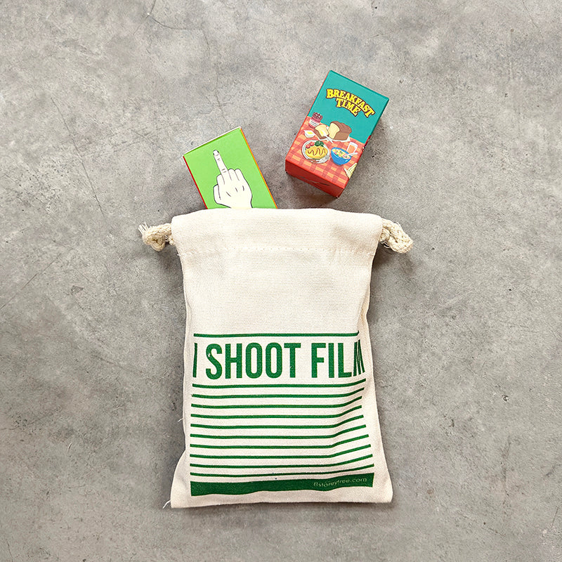 Thirtysi36 - 'I Shoot Film' Drawstring Pouch