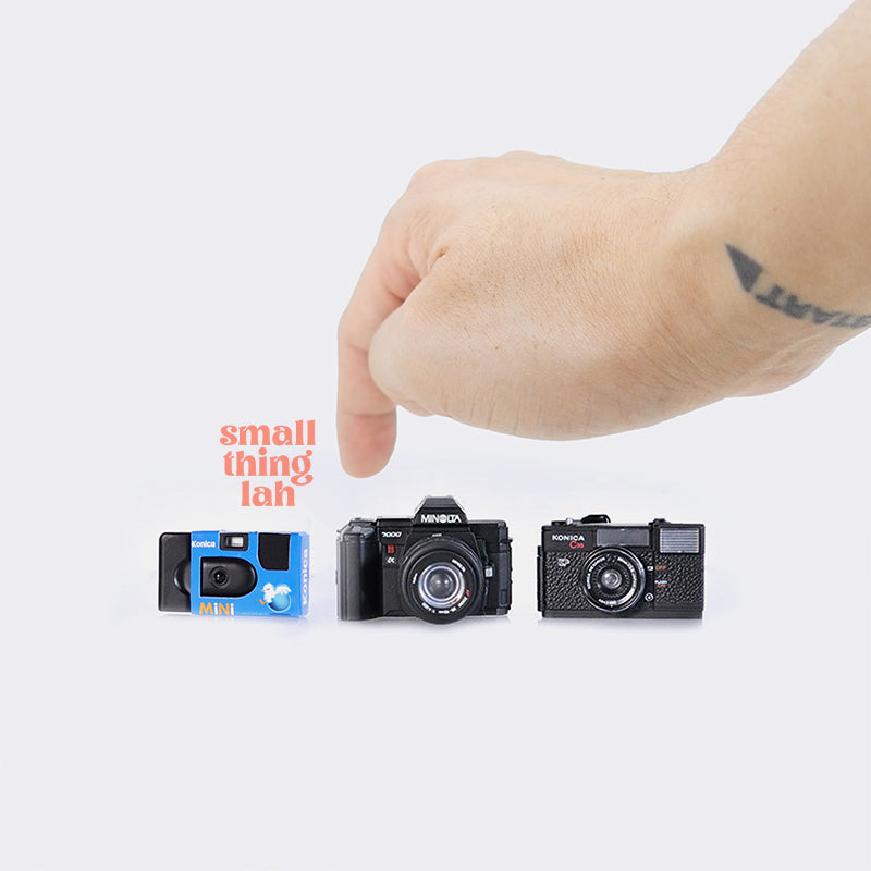 Konica / Minolta Film Camera Miniatures (Gashapon - Kenelephant)