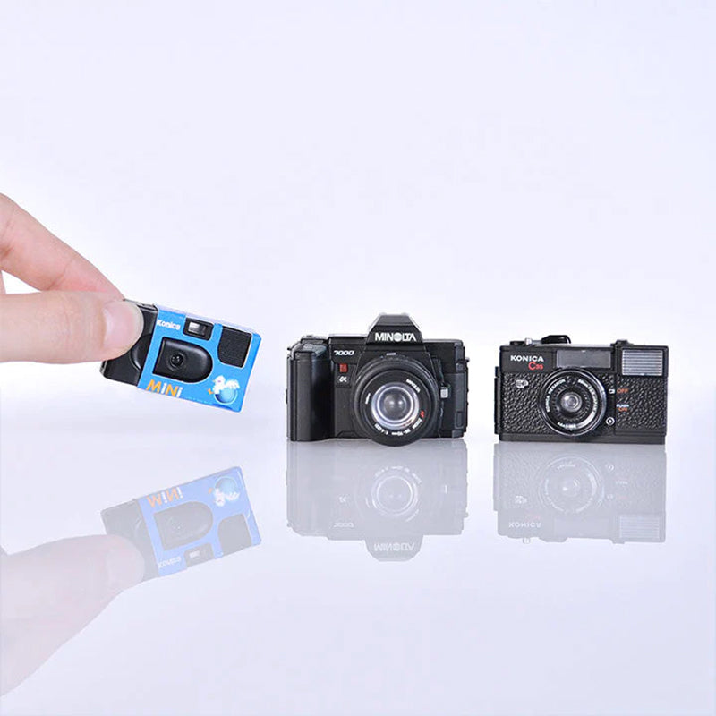 Konica / Minolta Film Camera Miniatures (Gashapon - Kenelephant)