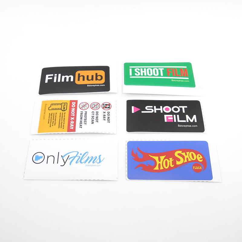 'Shoot Film' Sticker Set