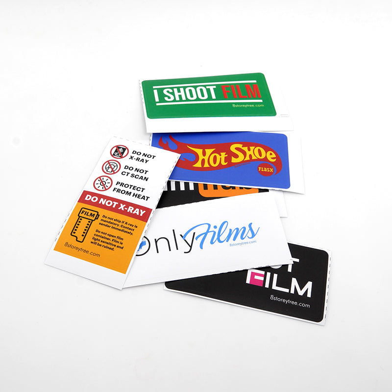 'Shoot Film' Sticker Set