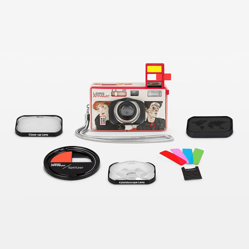Lomography LomoApparat 21mm Wide-angle 35mm Film Camera (Schiele