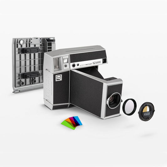 Lomography Lomo’Instant Square Glass Camera (New Black Edition)