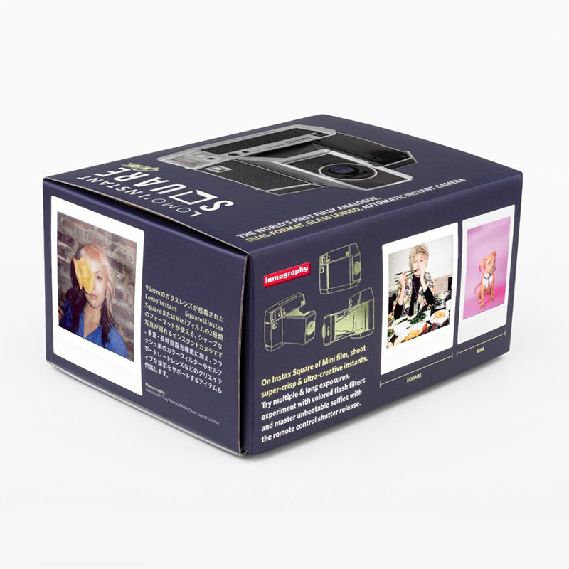 Lomography Lomo’Instant Square Glass Camera (New Black Edition)