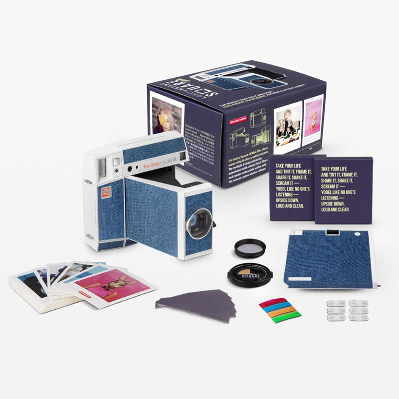 Lomography Lomo’Instant Square Glass Camera (The Blues Edition)