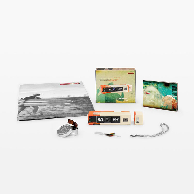 Lomography Lomomatic 110 Camera (Golden Gate)