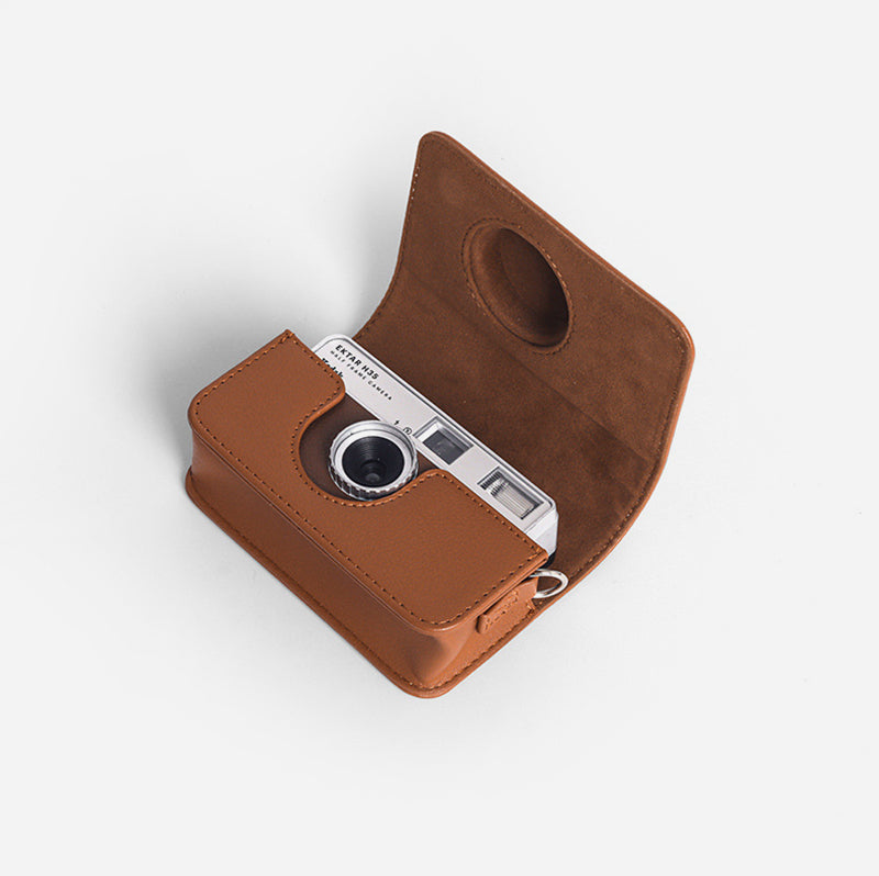 PU Leather Half Case Camera Pouch (Suitable for Kodak Ultra F9 / Kodak H35 / H35N / Vibe)