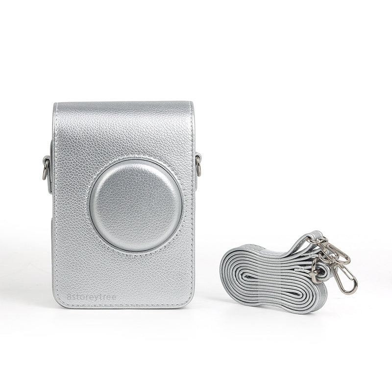PU Leather Half Case Camera Pouch (Fujifilm Instax Mini Evo Camera)