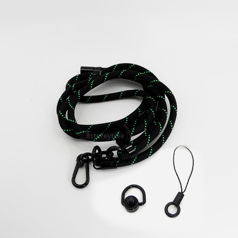 Rope Camera Shoulder / Neck Strap / Lanyard (w Tripod Mount option)