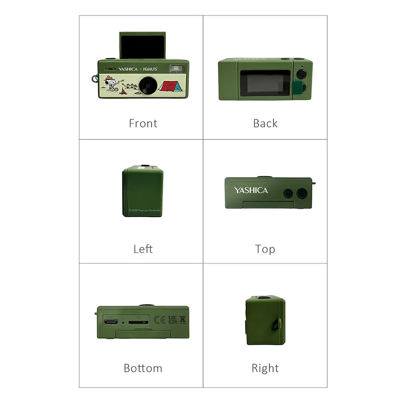 YASHICA x Peanuts Funtastic Keychain Camera (Snoopy's Summit)