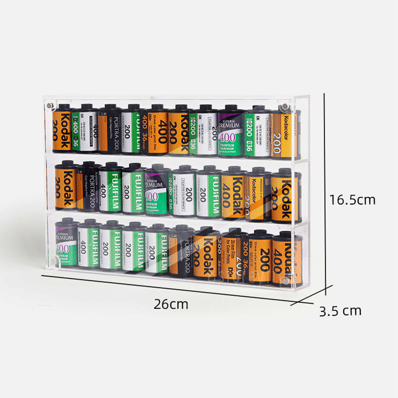 Acrylic 35mm Film Display Case
