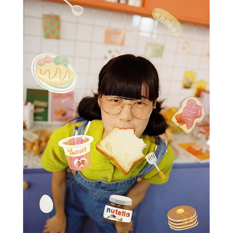 A girl has film - Breakfast Time 35mm Film
