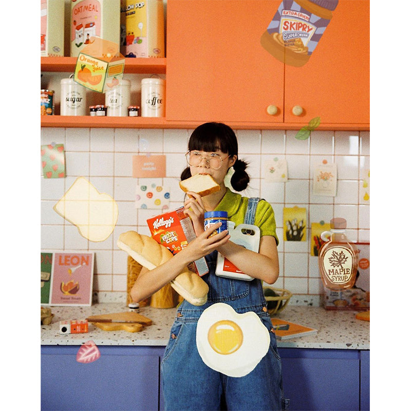 A girl has film - Breakfast Time 35mm Film