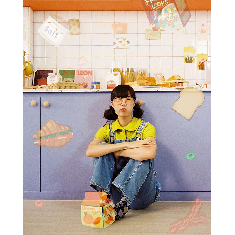 A girl has film - Breakfast Time 35mm Film