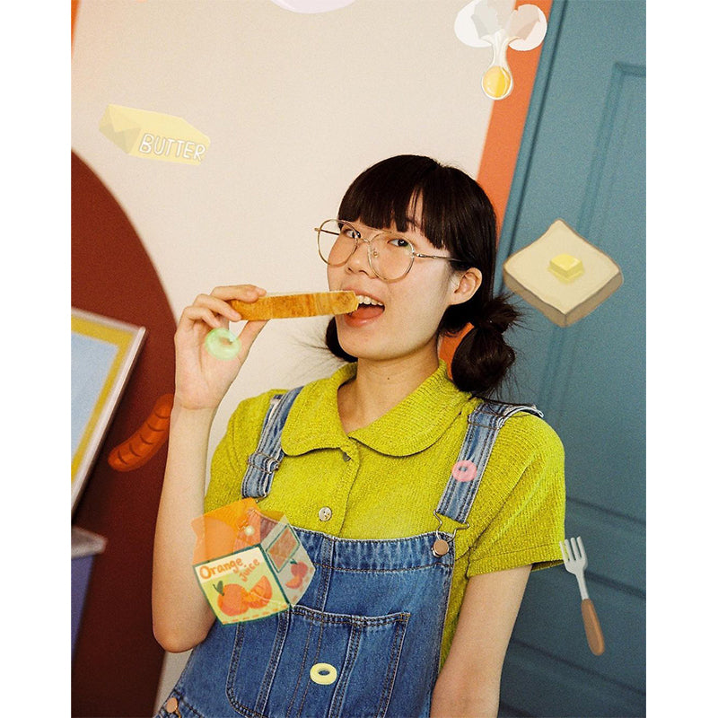A girl has film - Breakfast Time 35mm Film