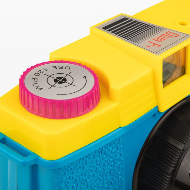 Lomography Diana F+ 120 Film Camera & Flash (CMYK Edition)