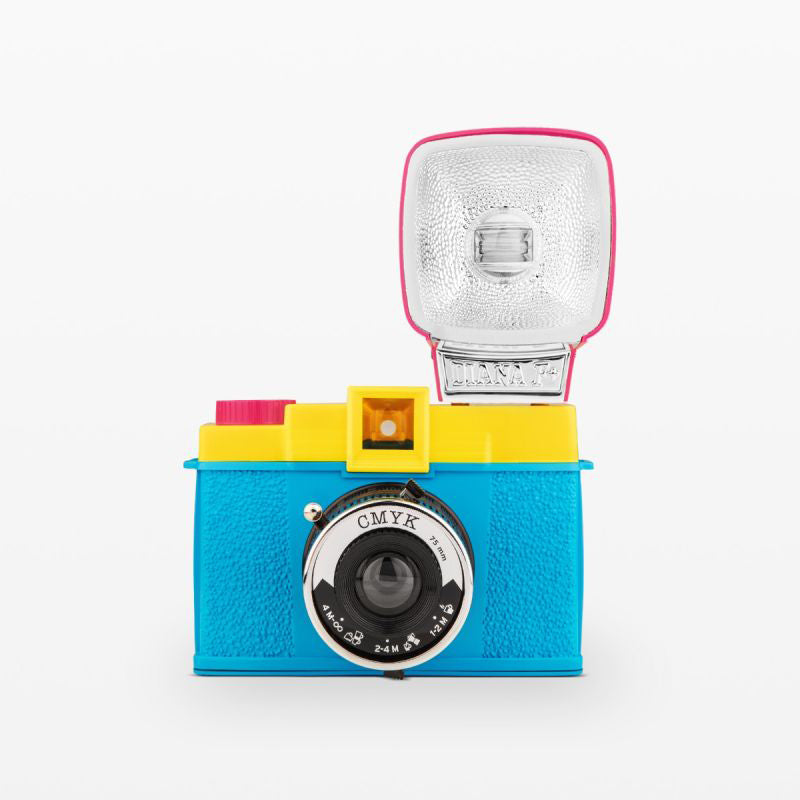 Lomography Diana F+ 120 Film Camera & Flash (CMYK Edition)