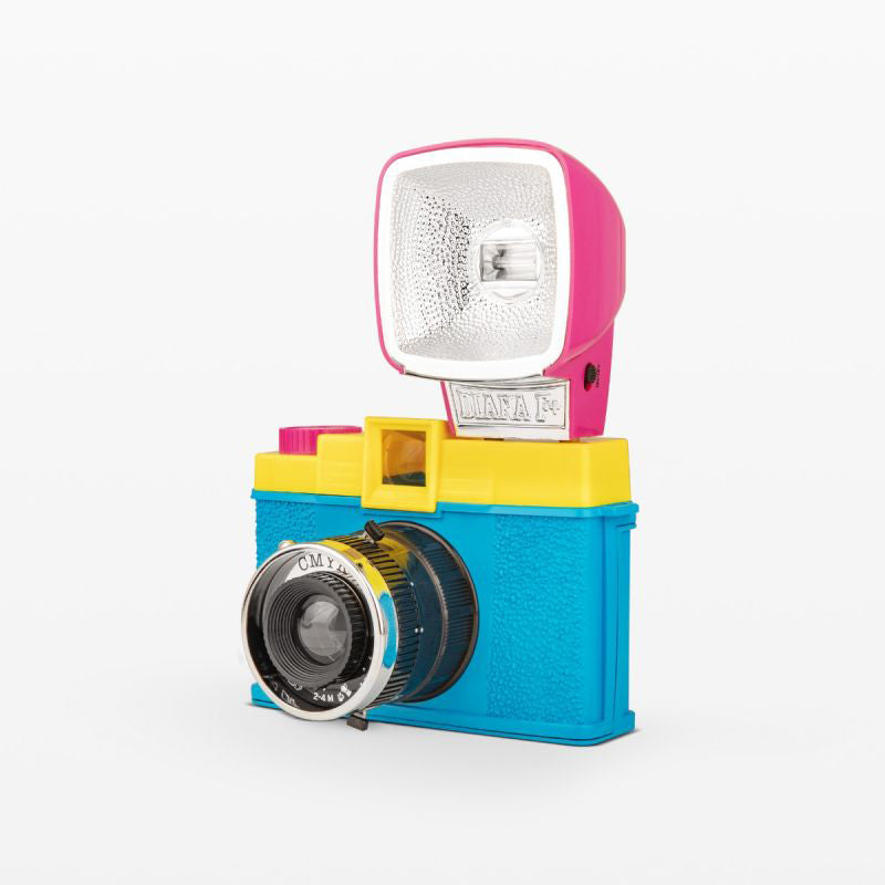 Lomography Diana F+ 120 Film Camera & Flash (CMYK Edition)