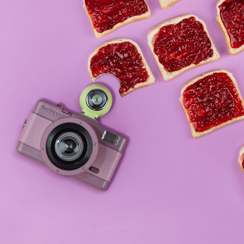 Lomography Fisheye No. 2 35mm Film Camera (Grape Jam Edition)