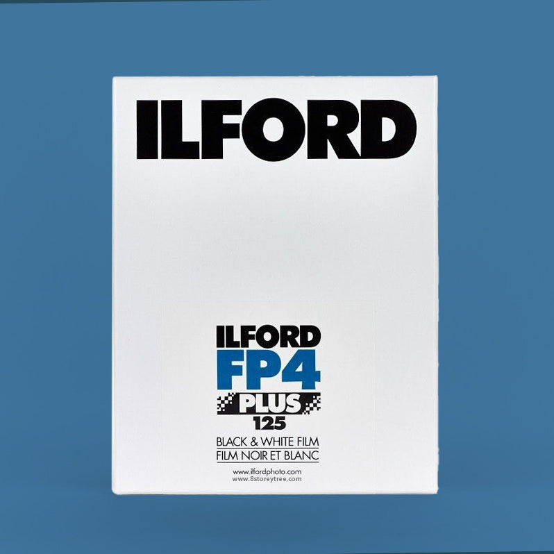 Ilford FP4 Plus 125 4x5 Film (25 sheets) Singapore 8storeytree