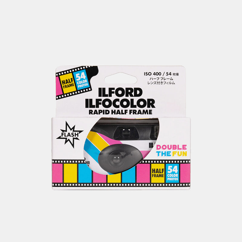 Ilford Ilfocolor Rapid Half Frame Disposable Camera
