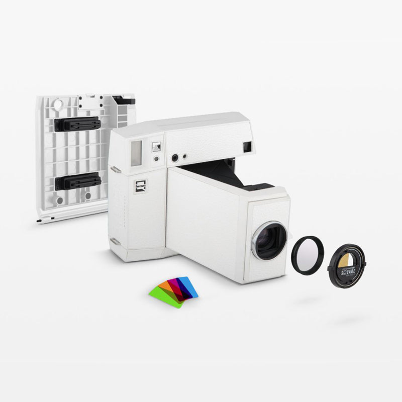 Lomography Lomo’Instant Square Glass Camera (White Edition)