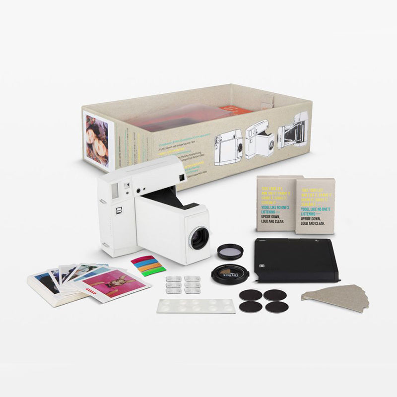 Lomography Lomo’Instant Square Glass Camera (White Edition)
