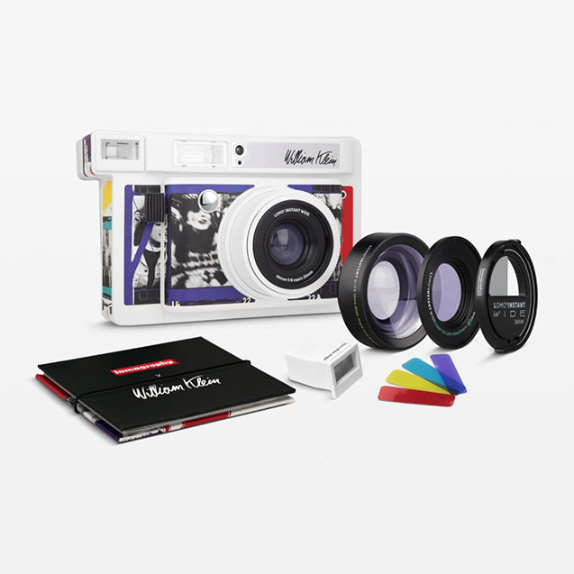 Lomography Lomo'Instant Wide Camera and Lenses (William Klein Edition)