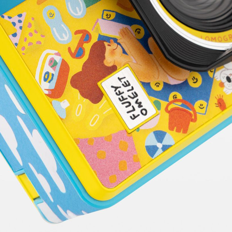 Lomography LomoApparat 21mm Wide-angle 35mm Film Camera (Fluffy Omelet Edition)