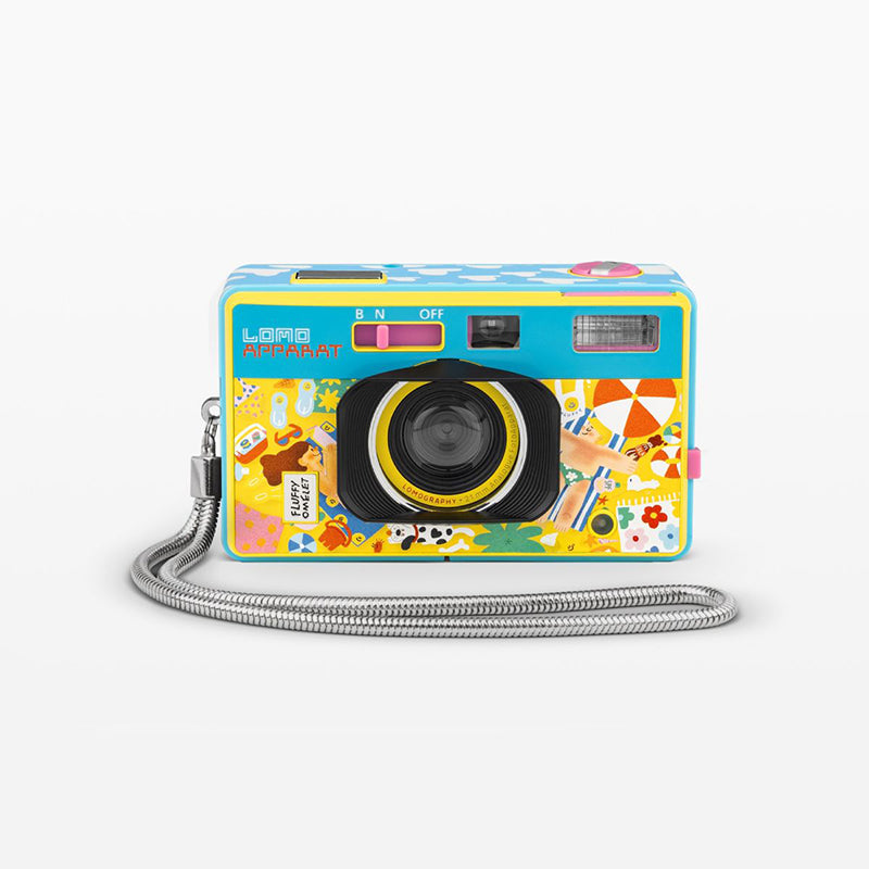 Lomography LomoApparat 21mm Wide-angle 35mm Film Camera (Fluffy Omelet Edition)