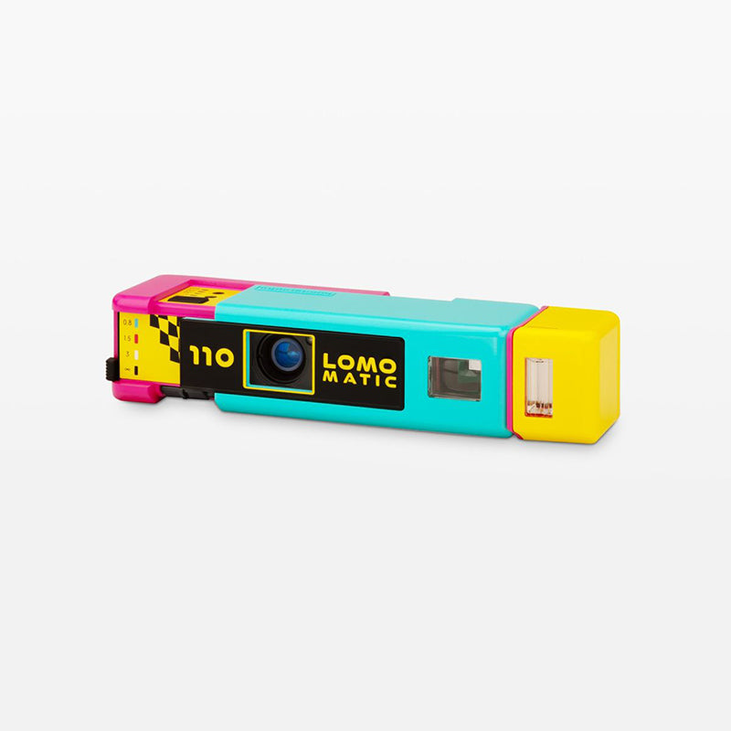 Lomography Lomomatic 110 Camera & Flash (Discomatic)