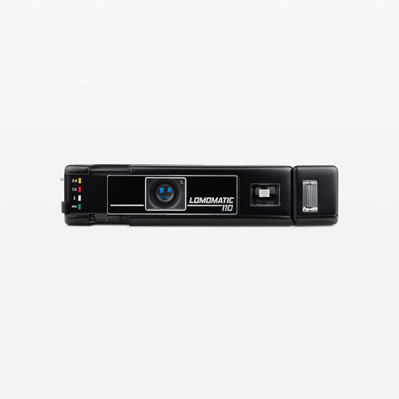 Lomography Lomomatic 110 Camera & Flash (Metal Nocturne) – 8storeytree