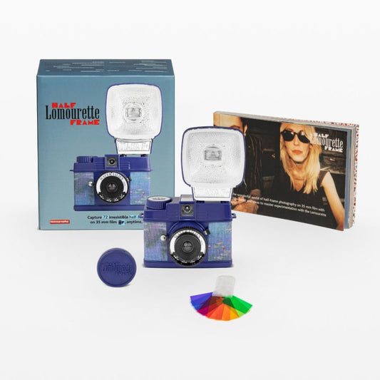 Lomography Lomourette Half-frame 35mm Camera (Water Lilies Edition)