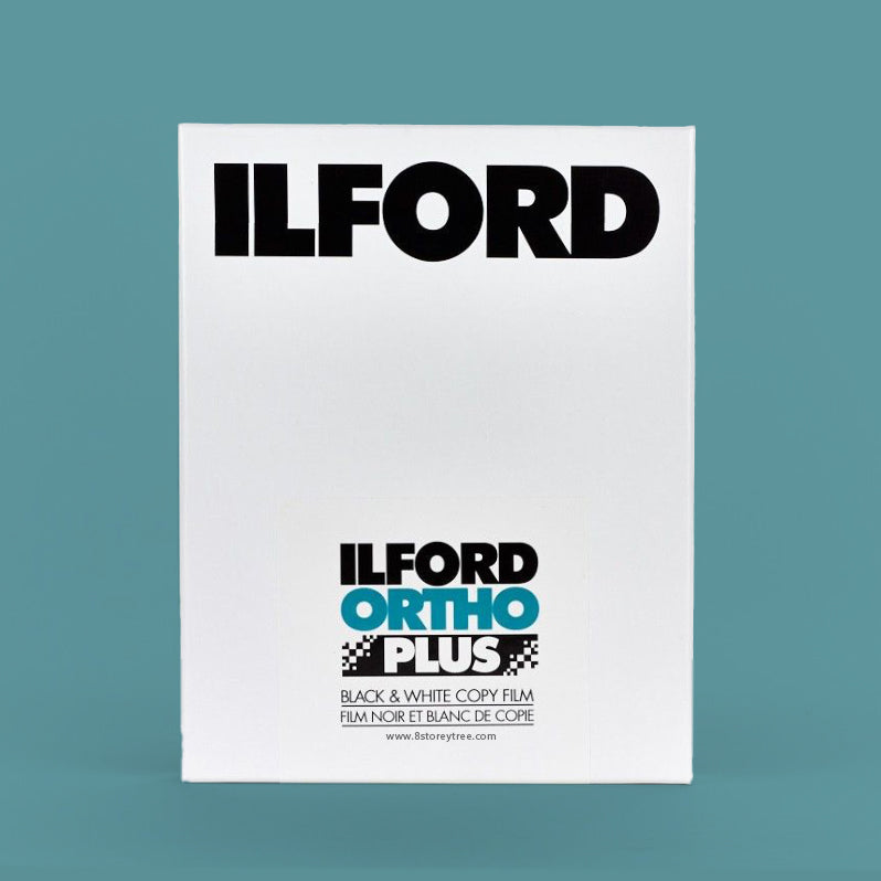 Ilford Ortho Plus 80 4x5 Film (25 sheets) Singapore 8storeytree