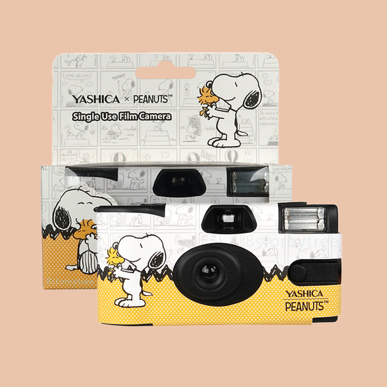 Yashica X Peanuts 35mm Color 400 Film Disposable Camera