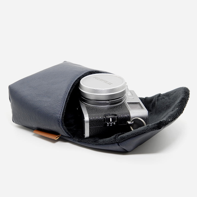 Soft Camera Pouch / Bag (L) - Suitable for Pentax 17