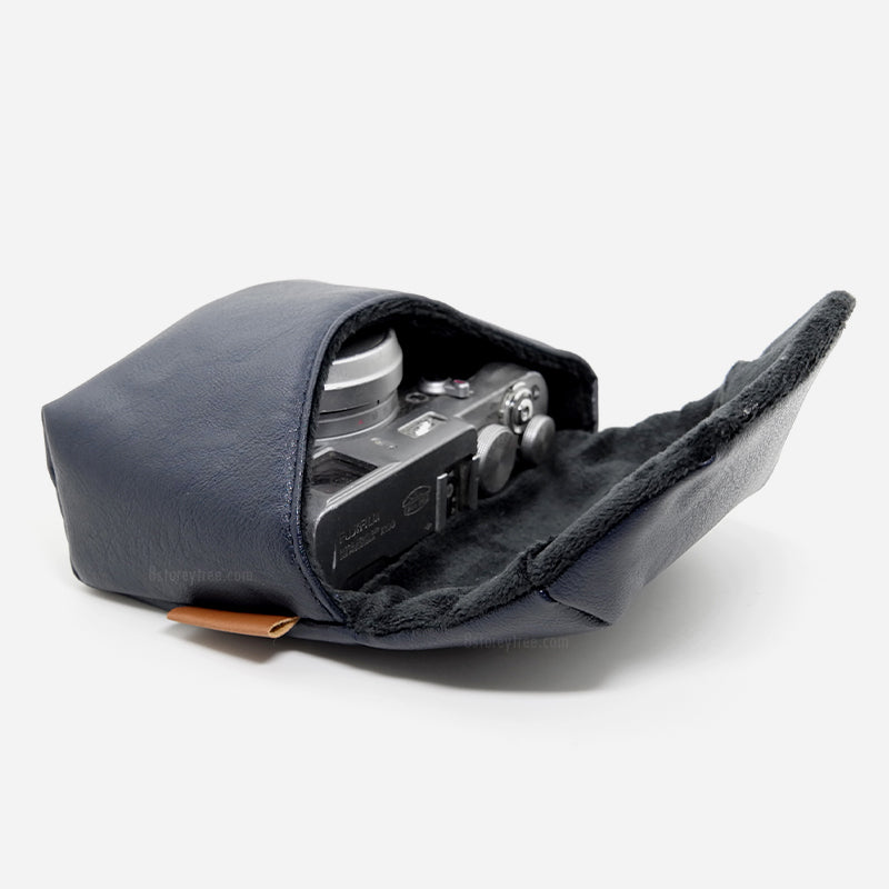 Soft Camera Pouch / Bag (L) - Suitable for Pentax 17