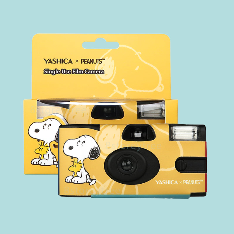 Yashica X Peanuts 35mm Color 400 Film Disposable Camera