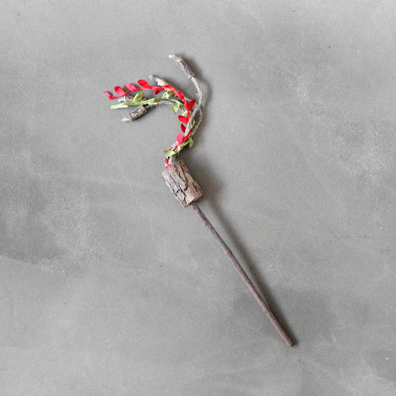 Polygonum Wood Tassel Cat Stick Toy