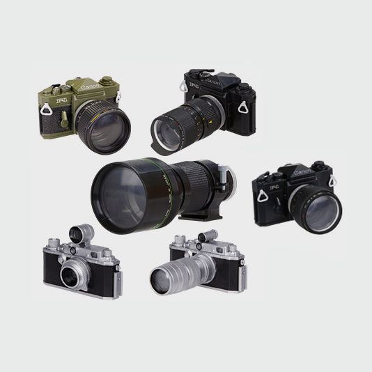 Canon Film Camera Miniatures (Gashapon - TakaraTomy)