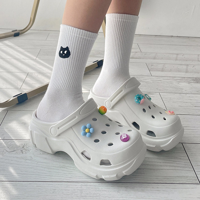 Cute Cat Socks (Black & White)