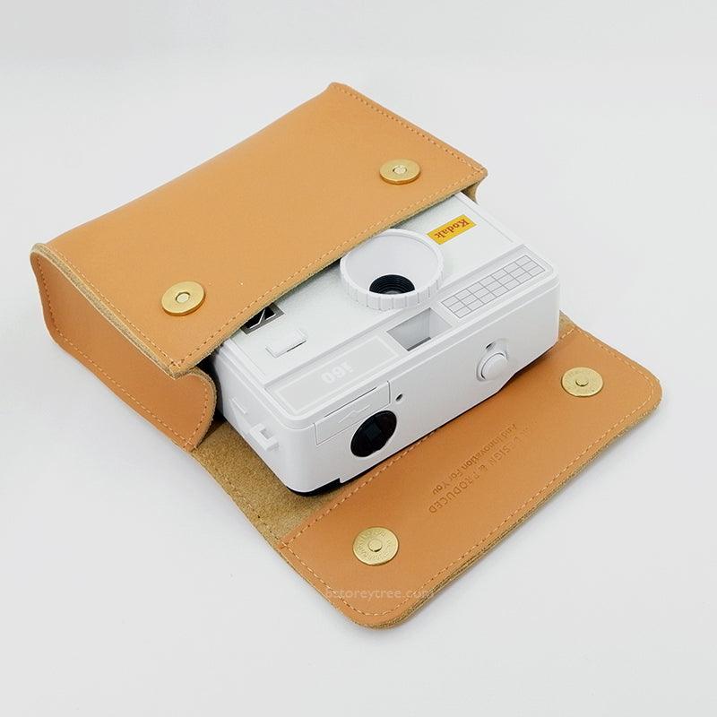 Soft Leather Camera Pouch - 8storeytree