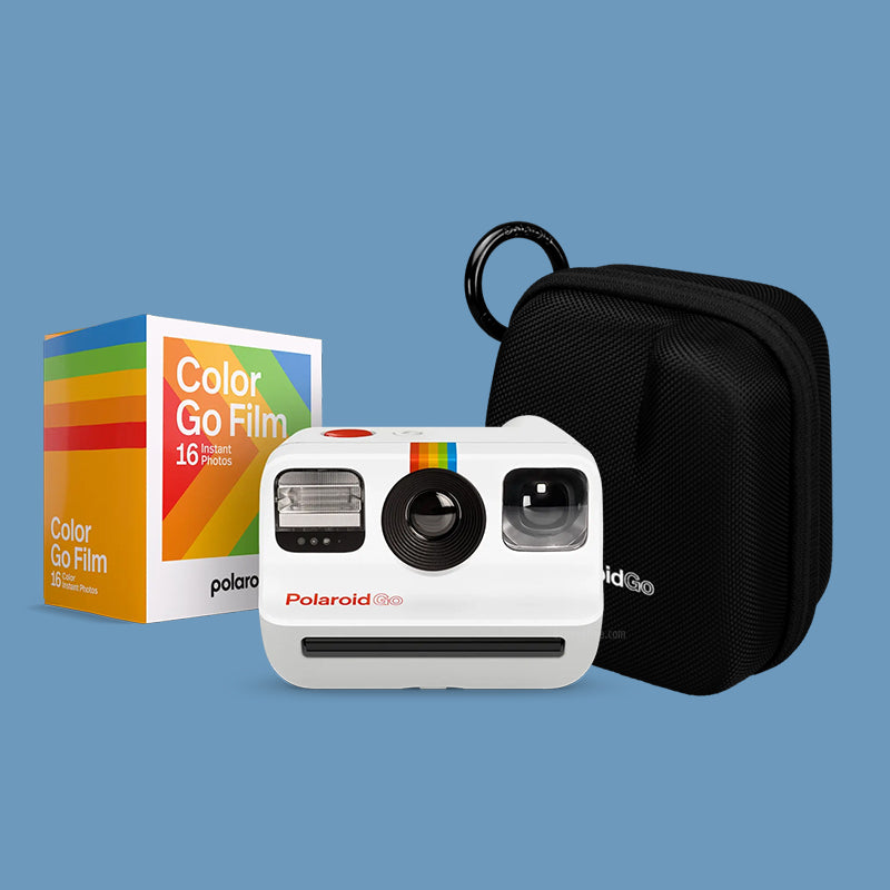 Polaroid Go Instant Camera (White) - Case Set - 8storeytree