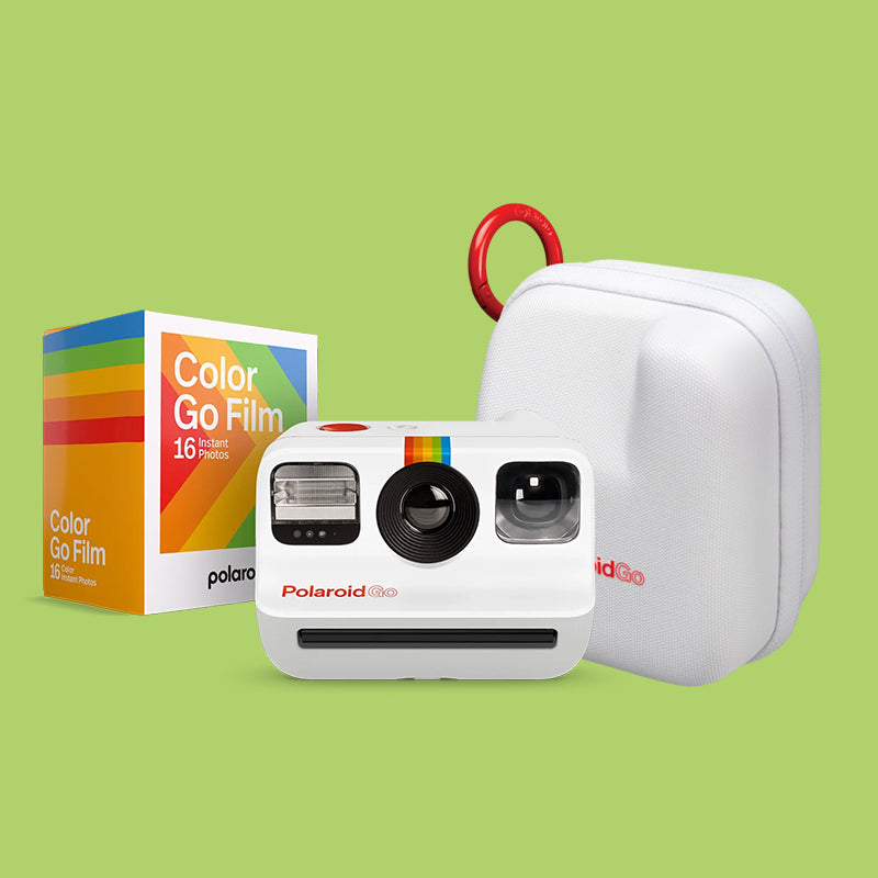 Polaroid Go Instant Camera (White) - Case Set - 8storeytree