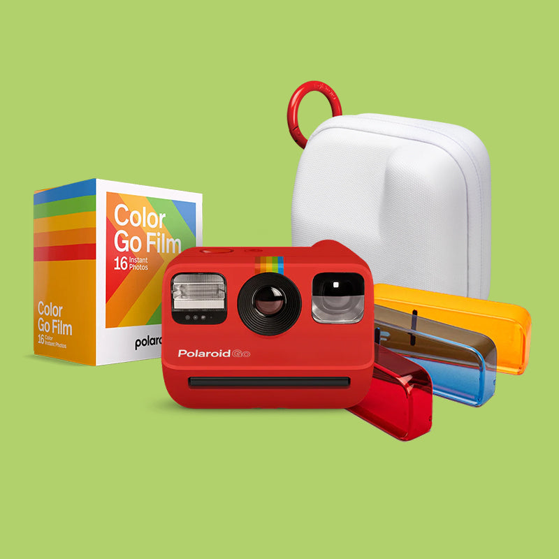 Polaroid Go Instant Camera (Red) - Case Set - 8storeytree